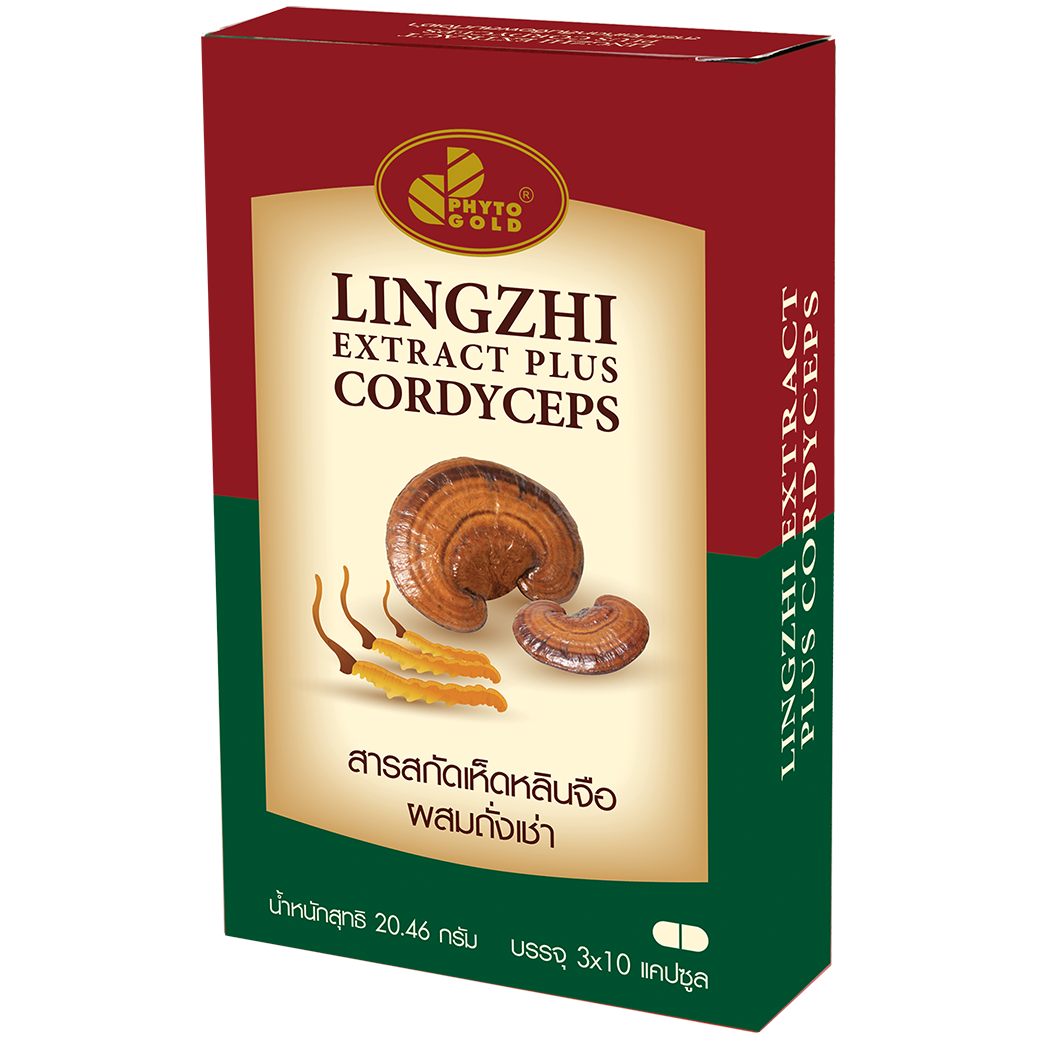 lingzhi plus สารสกัดเห็ดหลินจือผสมถังเช่า - Image 1